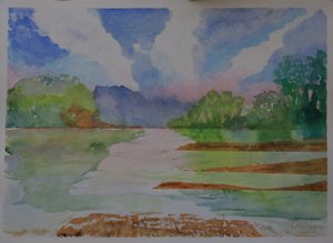 Río, Dittsham, Devon de Cosima Duggal